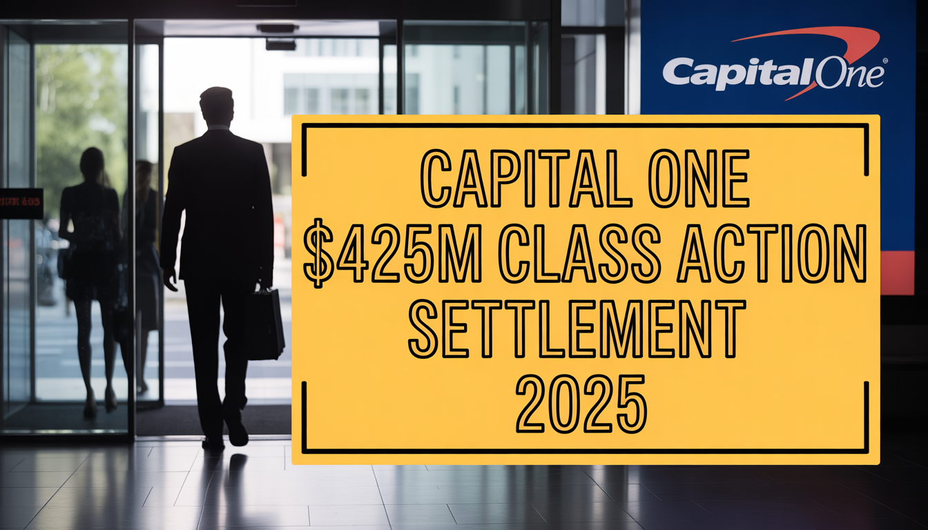 Capital One $425M Class Action Settlement 2025